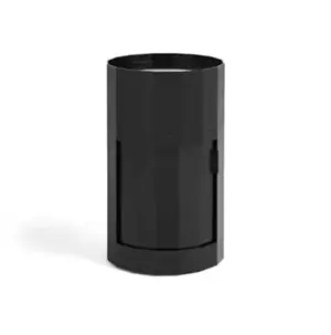 Hay - Facet Cabinet - High - Anthracite - sidebord med hjul